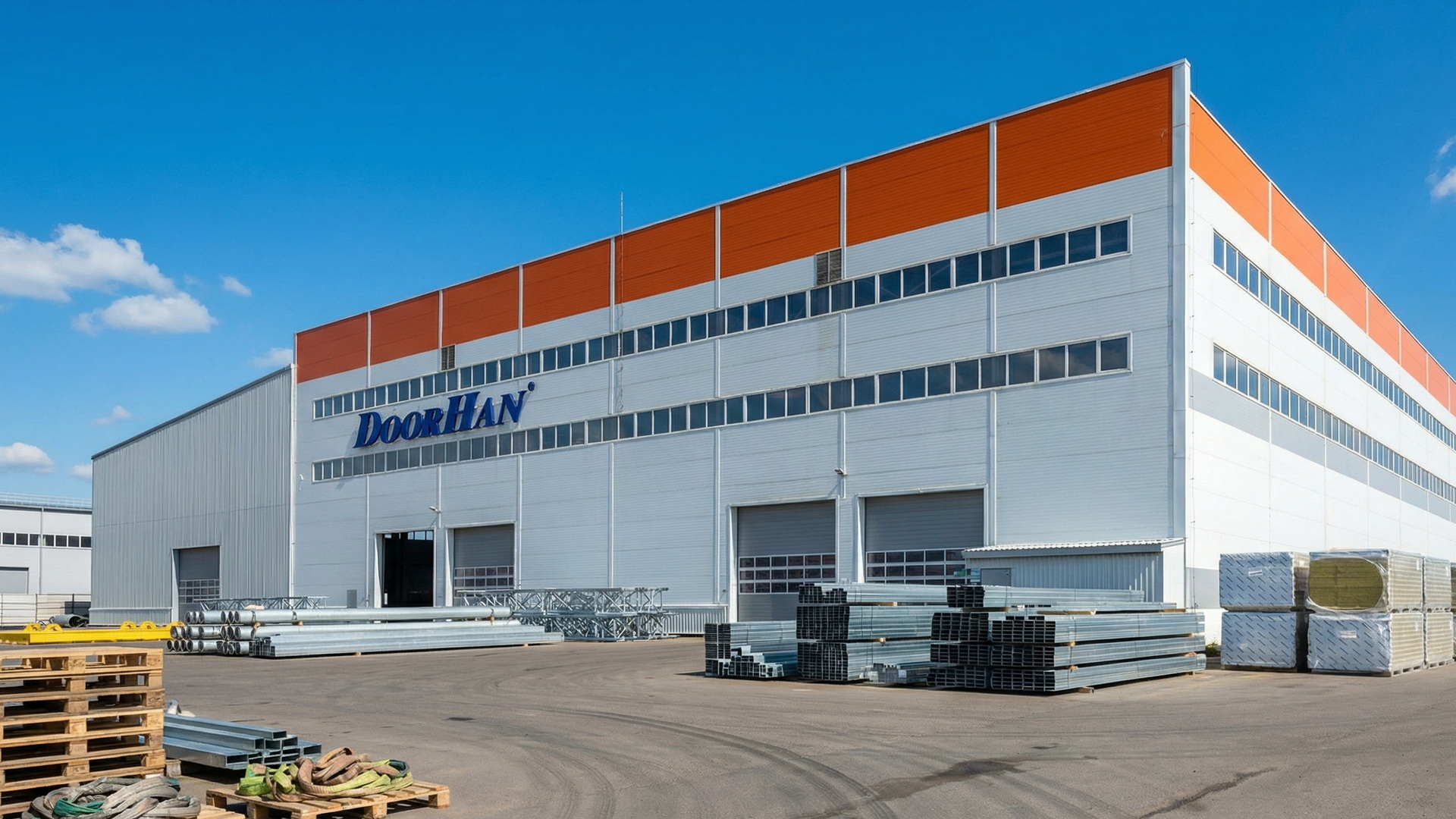 Система водоподготовки и станция повышения давления для завода Doorhan, 30 м³/час