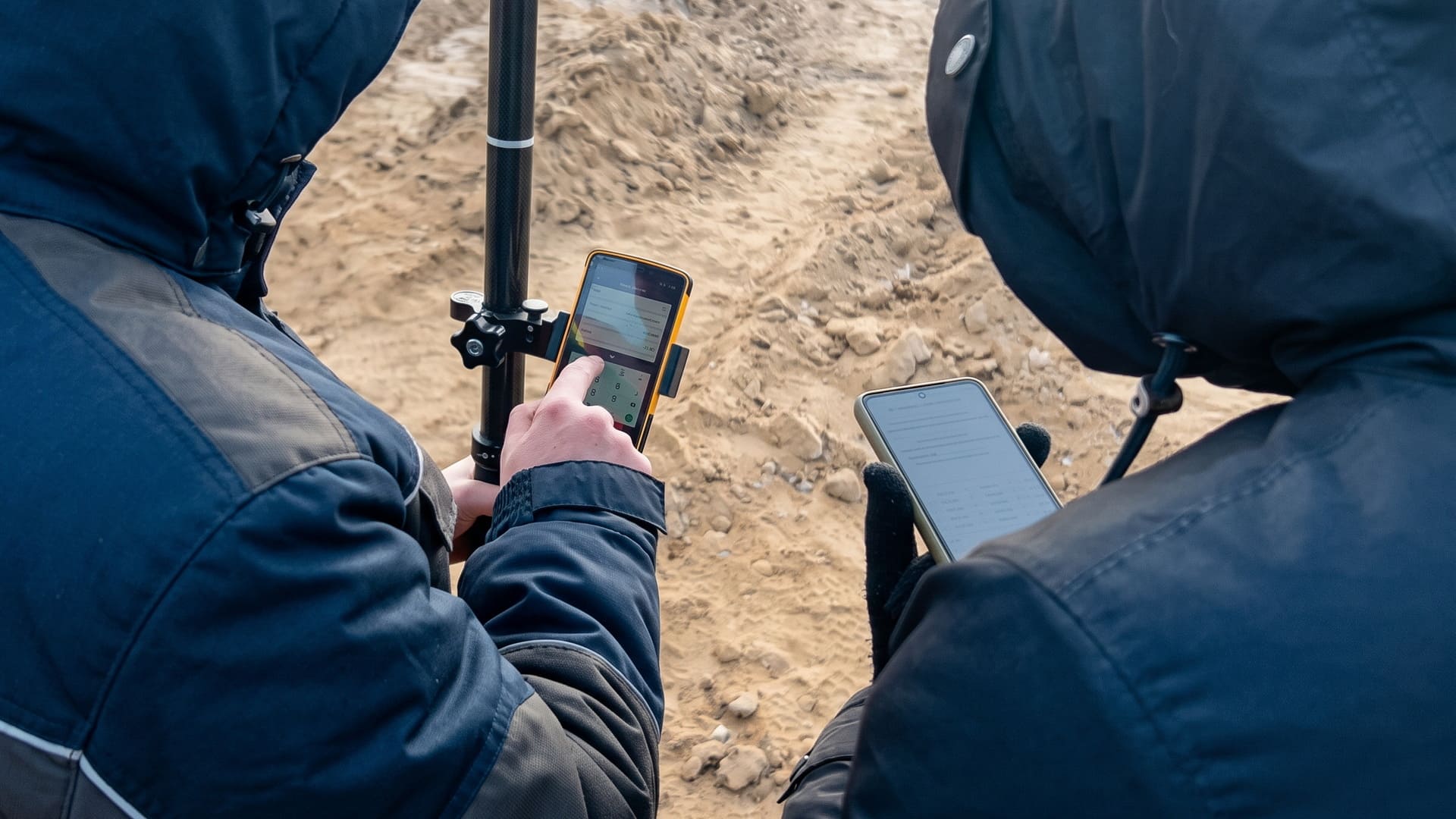 Геодезические работы и определение координат скважин перед проектированием ВЗУ